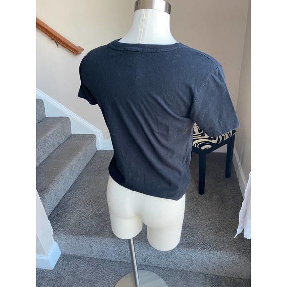 Forever 21 "Honey" black crop top, size small. - Picture 4 of 5